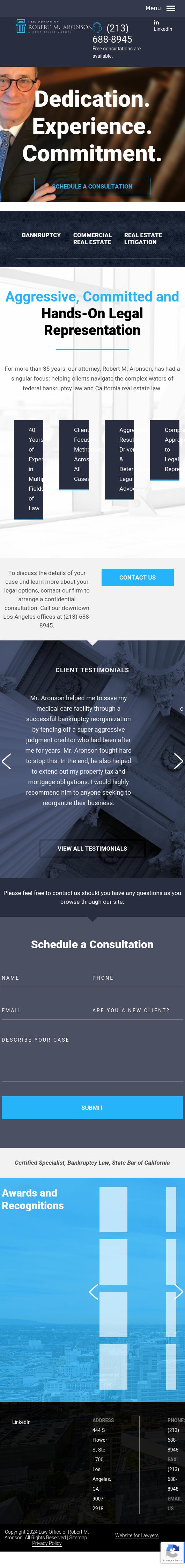 Aronson Law Group - Los Angeles CA Lawyers
