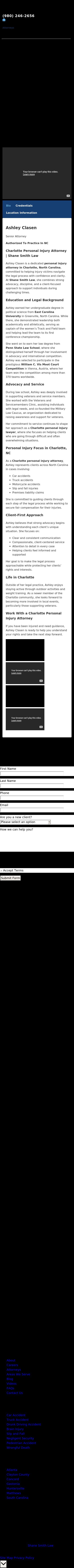 Shane Smith Law - Charlotte NC Lawyers