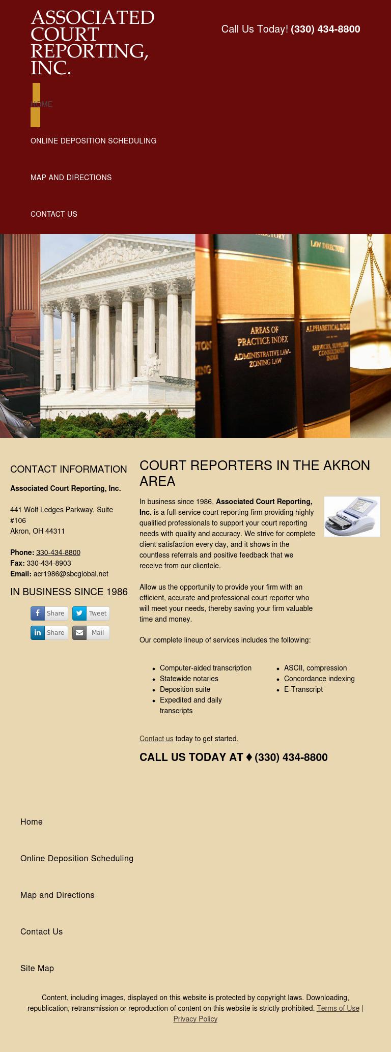 Associated Court Reporting Inc. - Akron OH Lawyers