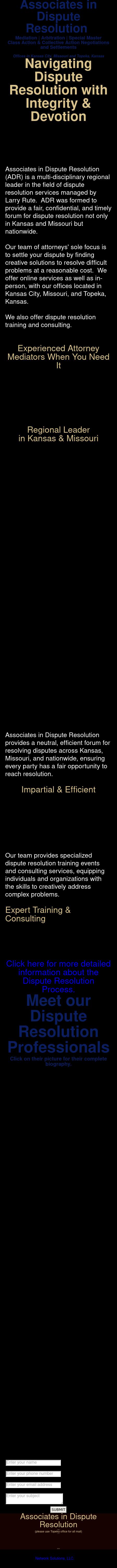 Associates In Dispute Resolution LLC - Topeka KS Lawyers
