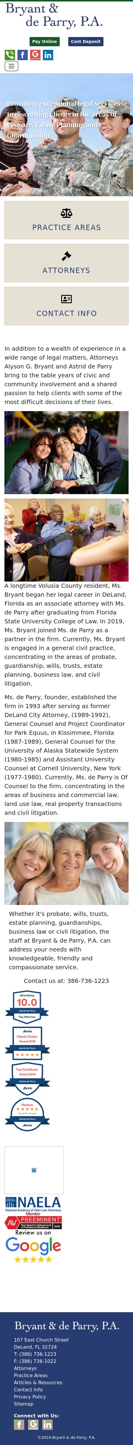 Astrid de Parry, P.A. - DeLand FL Lawyers