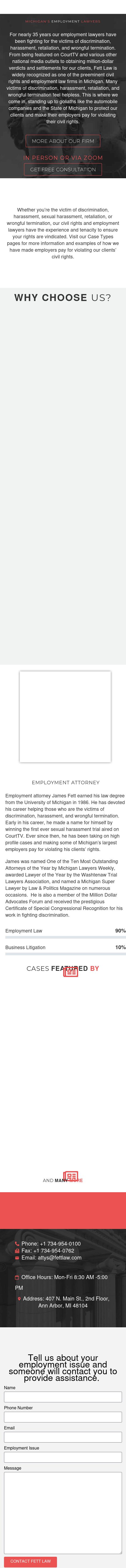Fett & Fields, P.C. - Ann Arbor MI Lawyers