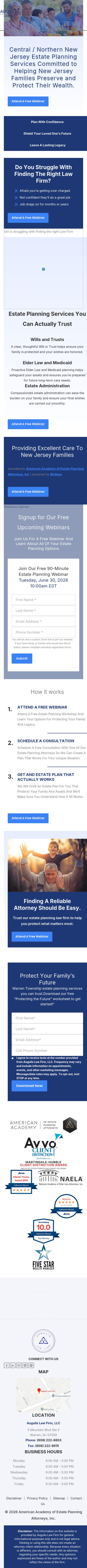 Augulis Law Firm - Warren NJ Lawyers