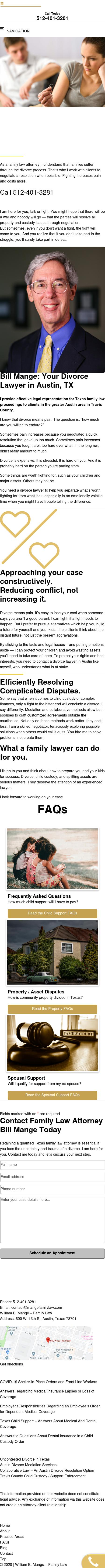 Mange Family Law - Austin TX Lawyers