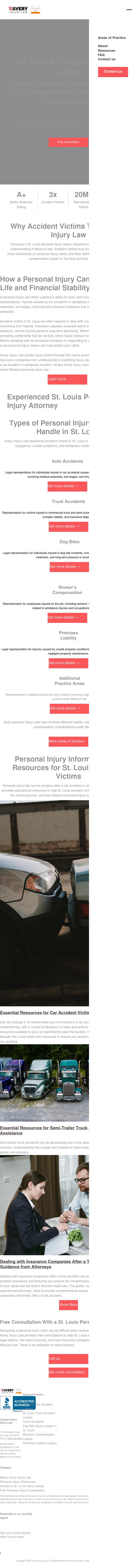 Avery Injury Law - St. Louis MO Lawyers