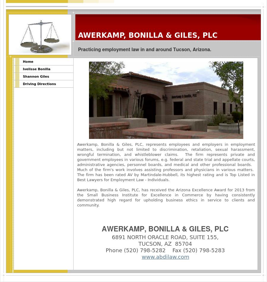 Awerkamp & Bonilla, PLC - Tucson AZ Lawyers