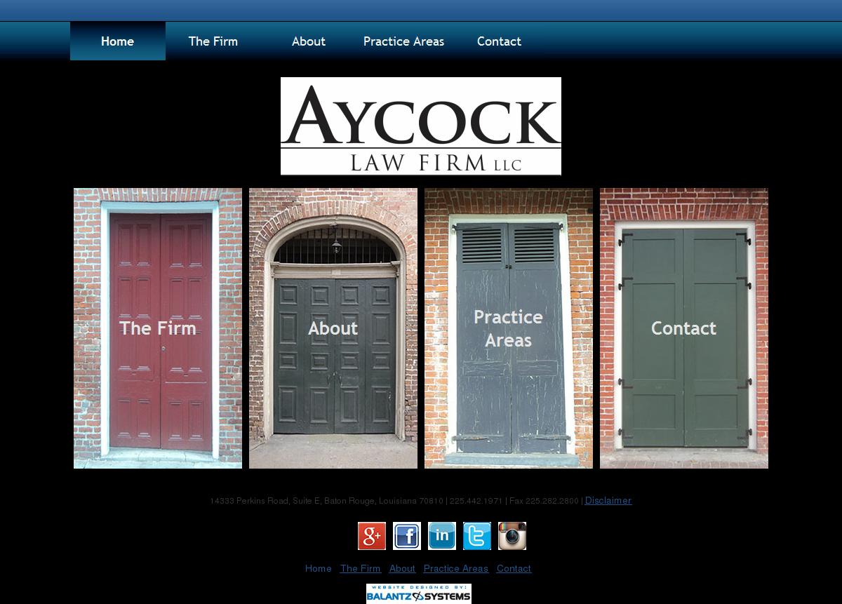 Aycock Law Firm LLC - Baton Rouge LA Lawyers
