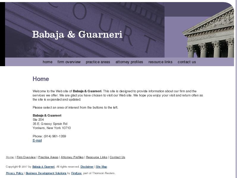 Babaja & Guarneri - Yonkers NY Lawyers