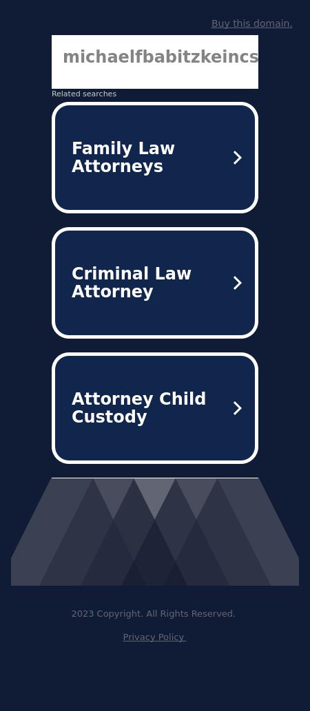 Babitzke Michael F Inc - Stockton CA Lawyers
