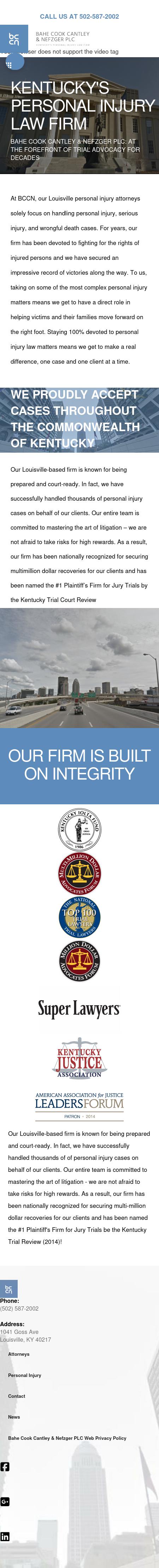 Bahe Cook Cantley & Nefzger PLC - Louisville KY  Lawyers