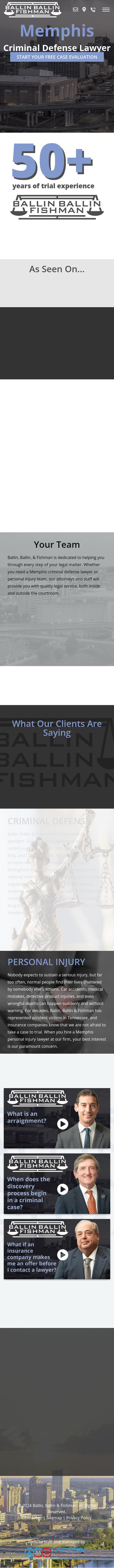 Ballin Ballin & Fishman - Memphis TN Lawyers
