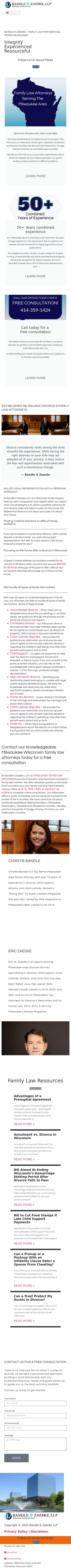 Bandle & Zaeske LLP - Milwaukee WI Lawyers