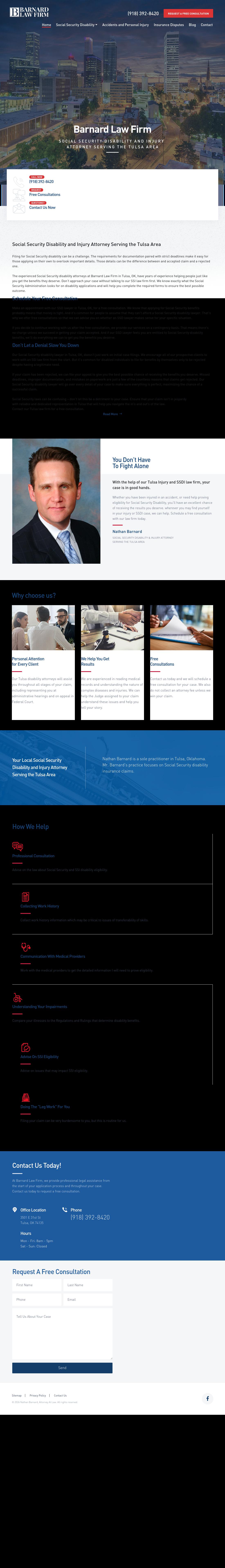 Barnard Law Firm - Tulsa OK Lawyers