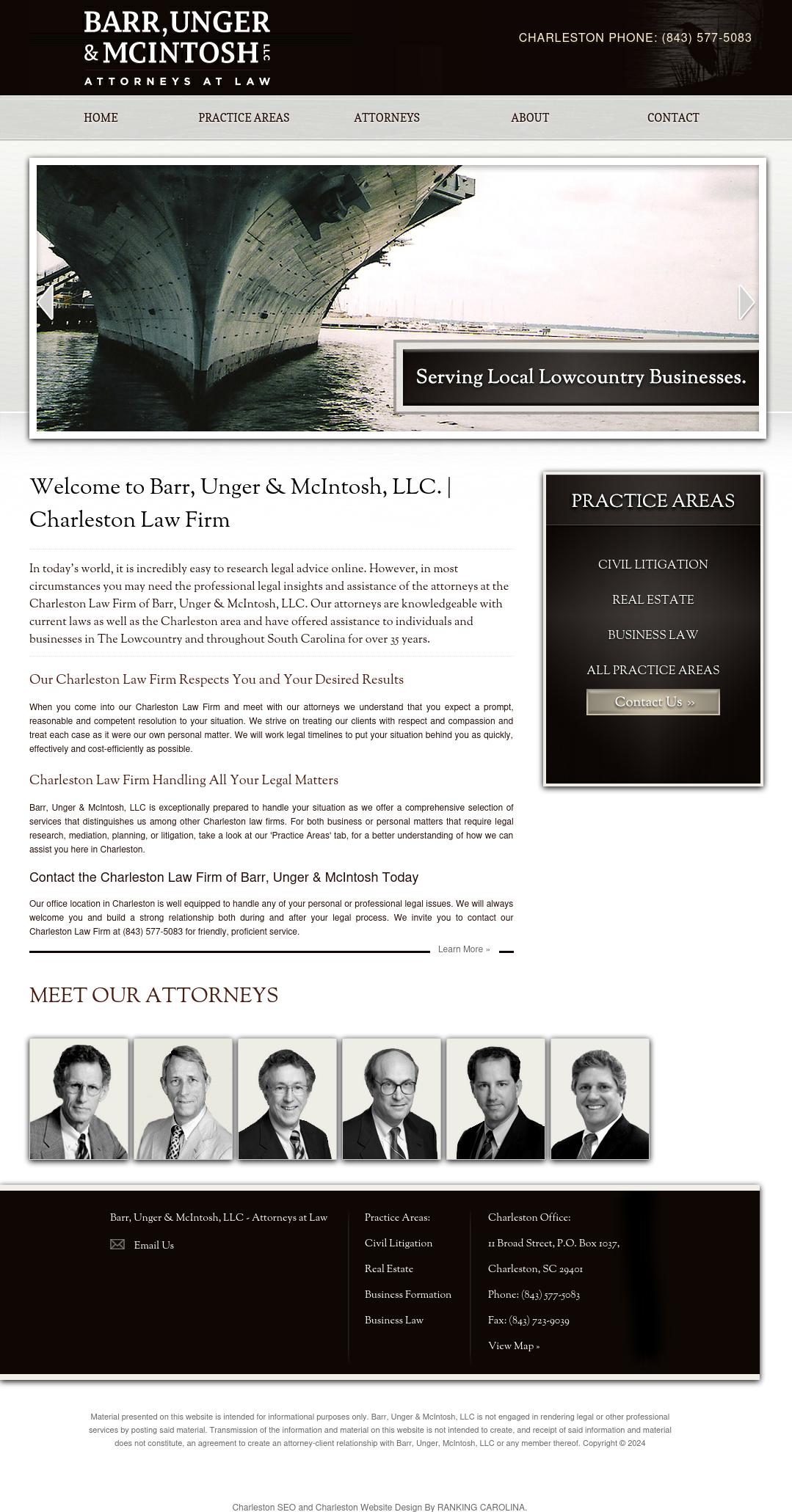 Barr Unger McIntosh - Charleston SC Lawyers