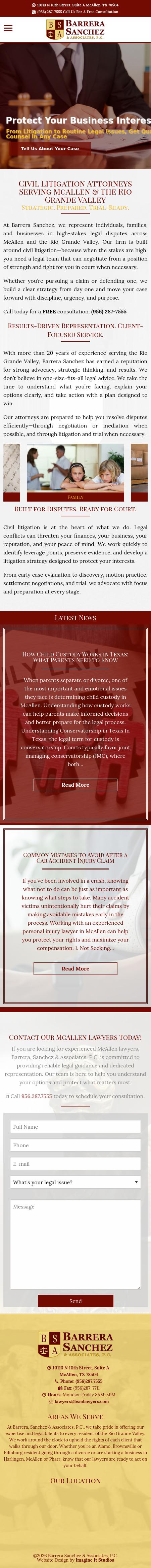 Barrera Sanchez & Associates, PC - McAllen TX Lawyers