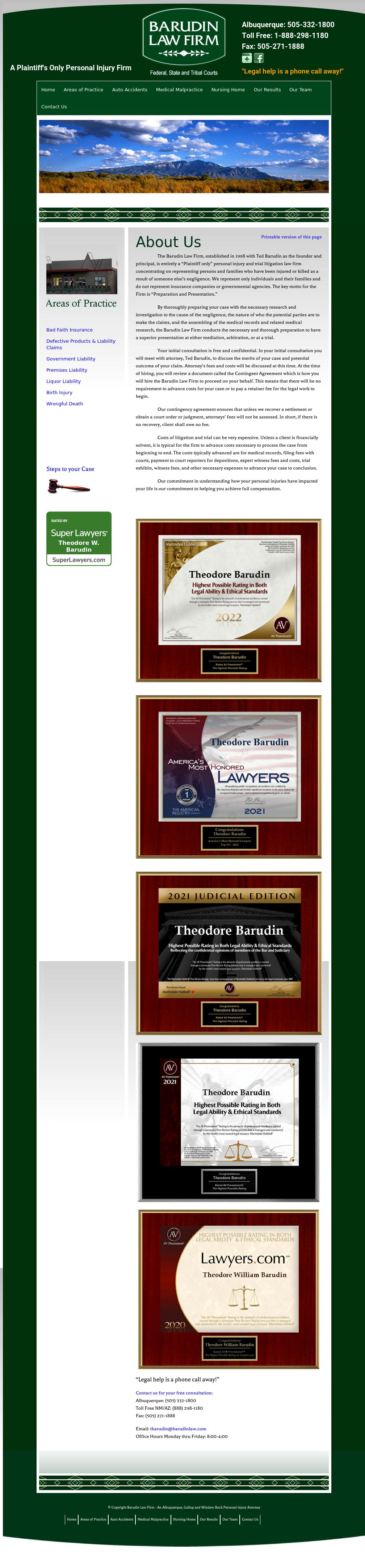 Barudin Law Firm PC - Albuquerque NM Lawyers