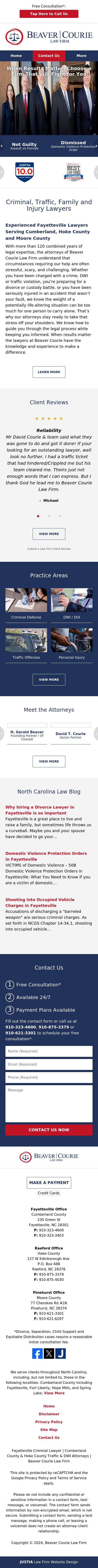 Beaver Courie Sternlicht Hearp & Broadfoot, P.A. - Fayetteville NC Lawyers