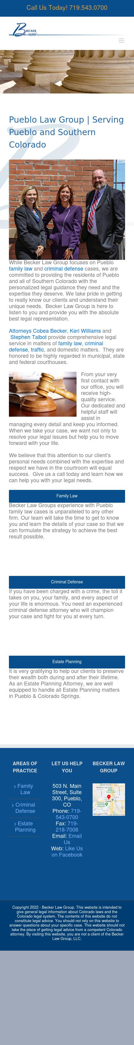 Becker & Ernst LLC - Pueblo CO Lawyers