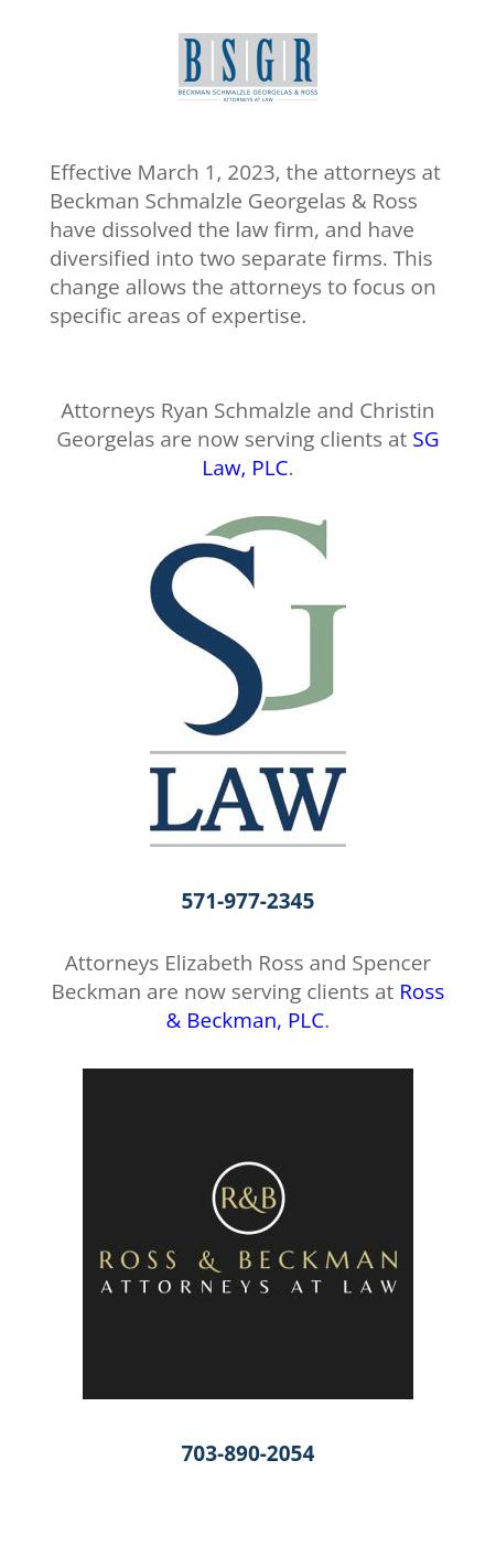 Beckman Schmalzle PLC - Leesburg VA Lawyers