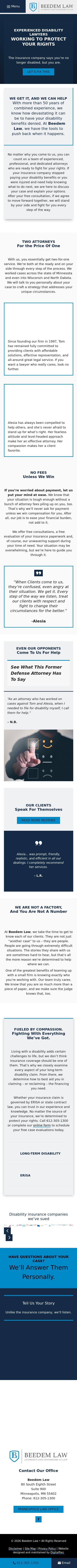 Beedem Law Office - Minneapolis MN Lawyers