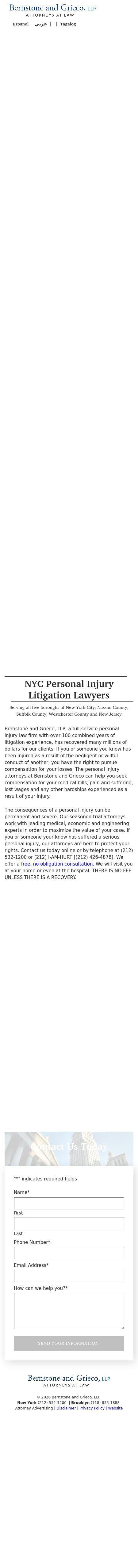 Bernstone and Grieco, LLP - New York NY Lawyers