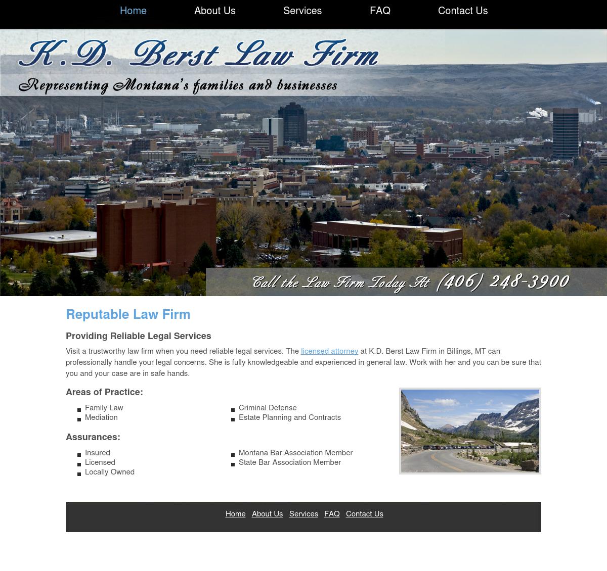 Berst, K.D. - Law Firm - Billings MT Lawyers