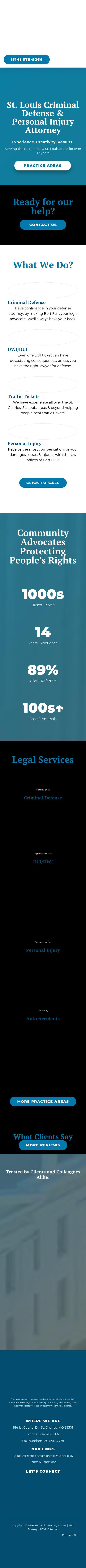 Bert Fulk, Attorney at Law - St. Charles MO Lawyers