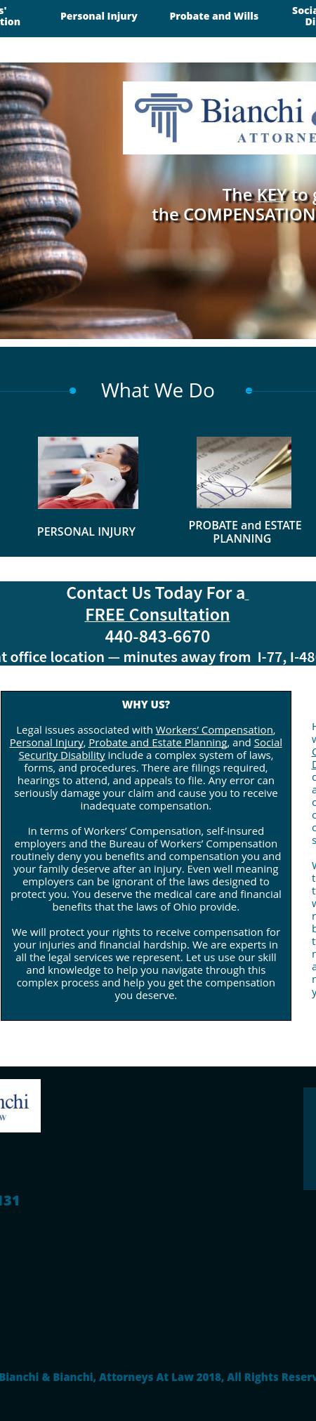 Bianchi Robert C - Seven Hills OH Lawyers