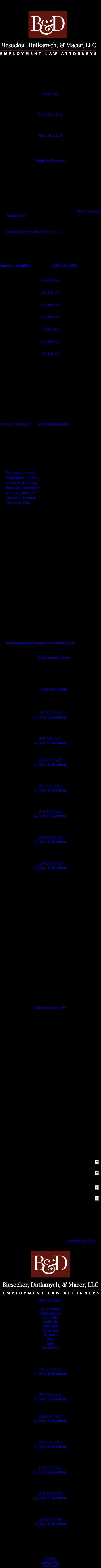 Biesecker Dutkanych & Macer - Evansville IN Lawyers