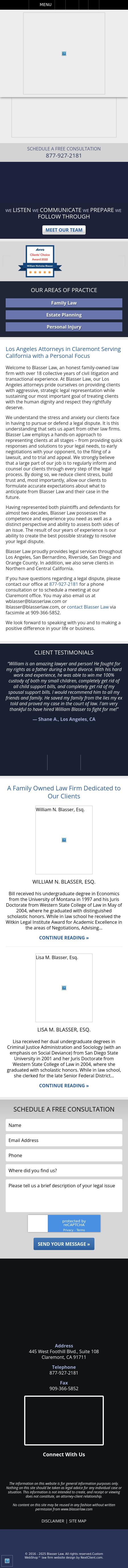 Blasser Law - Diamond Bar CA Lawyers