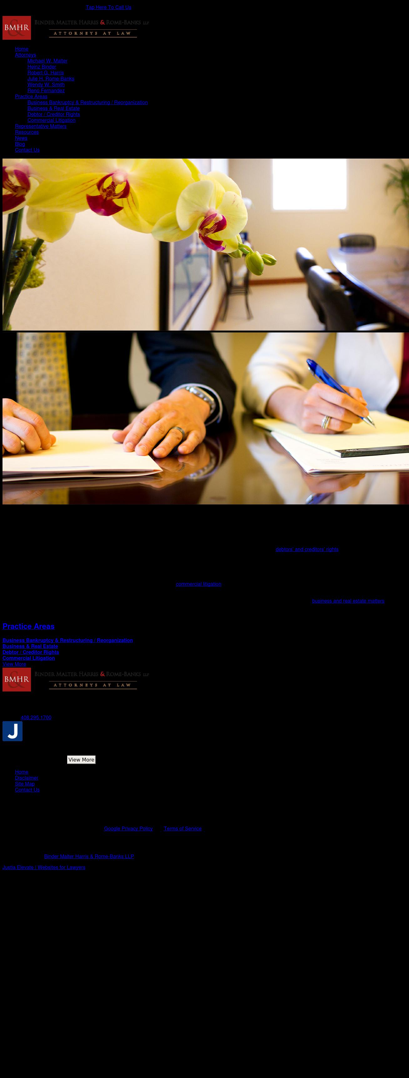 Binder & Malter LLP - Santa Clara CA Lawyers