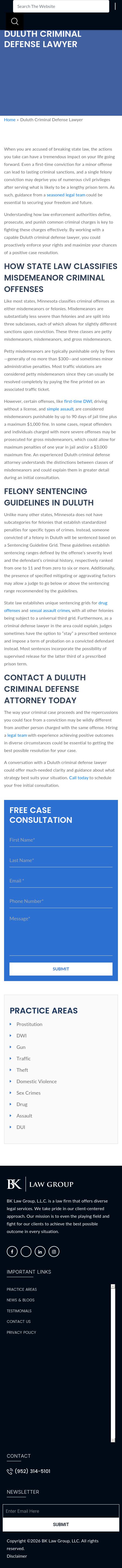 BK Law Group - Duluth MN Lawyers