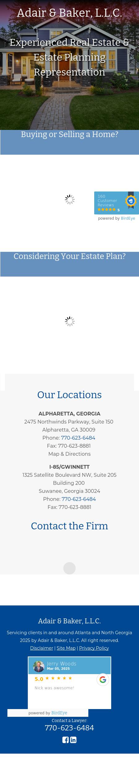 Blackburn & Adair, L.L.C. - Alpharetta GA Lawyers