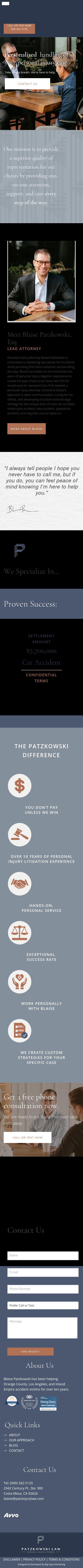 The Patzkowski Law Firm - Costa Mesa CA Lawyers