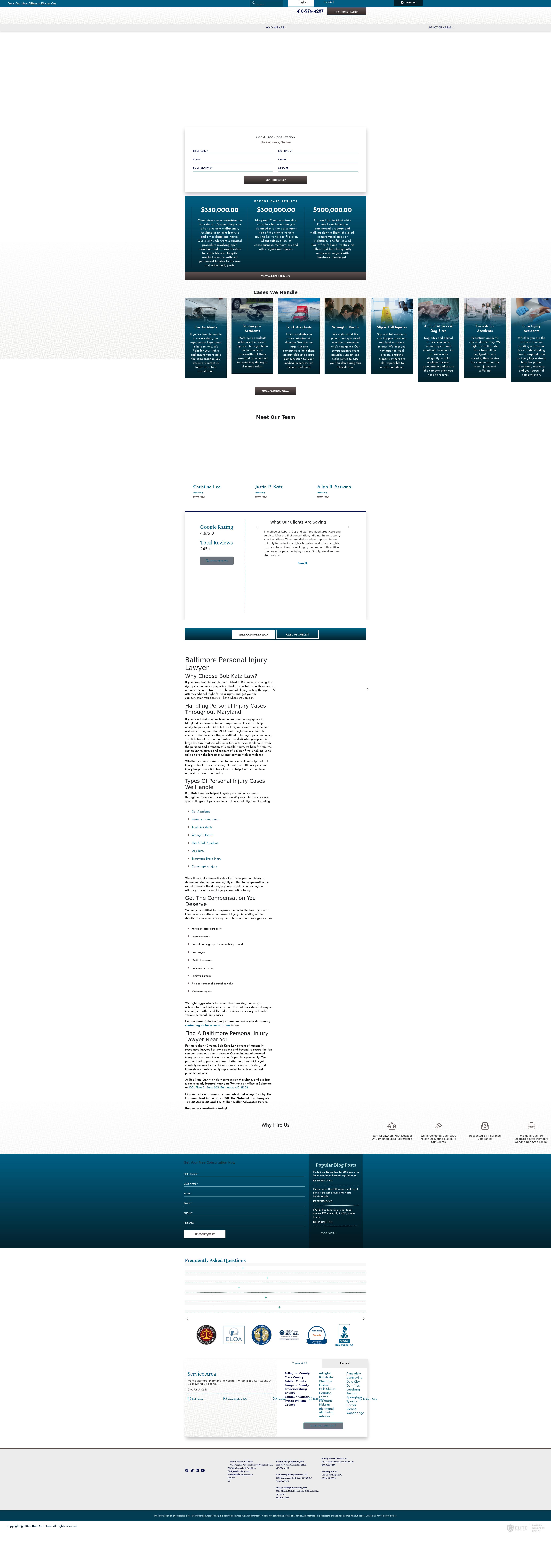 Bob Katz Law - Baltimore MD Lawyers