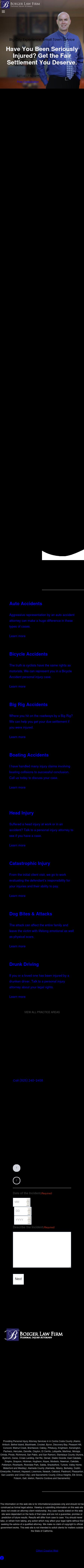 Boeger Law Firm - Personal Injury Attorneys - Brentwood CA Lawyers