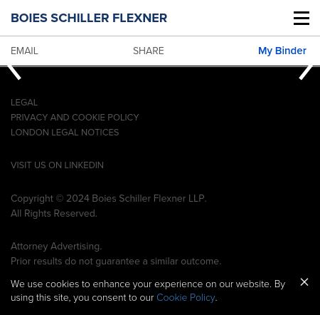 Boies, Schiller & Flexner LLP - Hollywood FL Lawyers