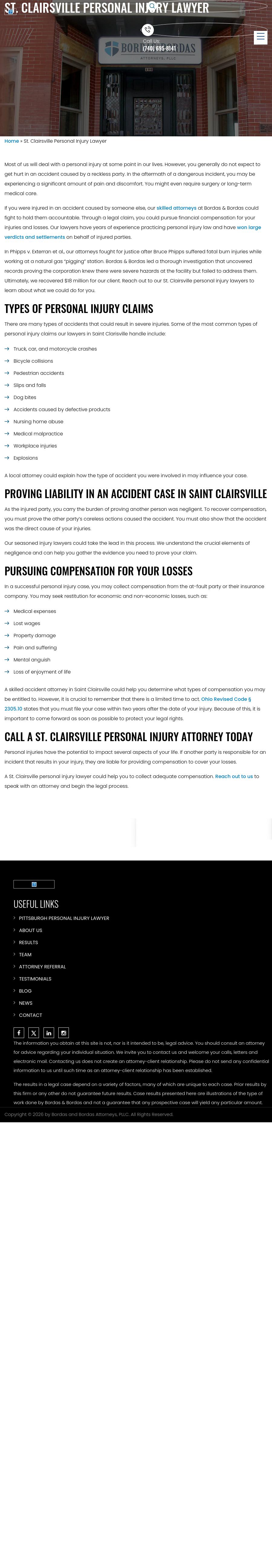 Bordas and Bordas Attorneys, PLLC - Saint Clairsville OH Lawyers