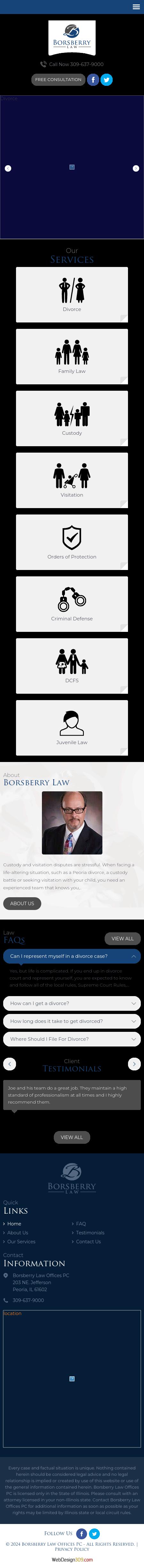 Borsberry Law Offices PC - Peoria IL Lawyers