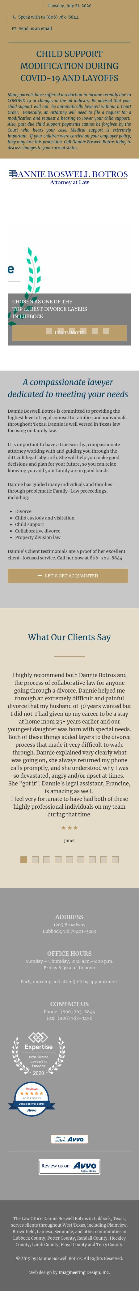Botros Dannie Attorney At Law - Lubbock TX Lawyers