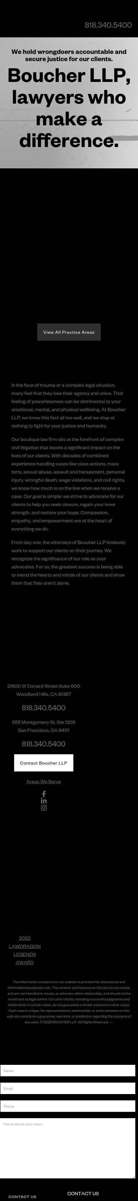 Boucher LLP - Woodland Hills CA Lawyers