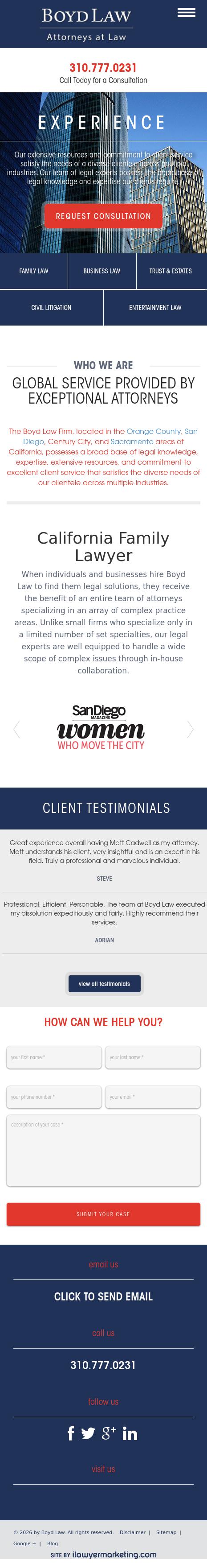 Boyd Law Los Angeles - Los Angeles CA Lawyers