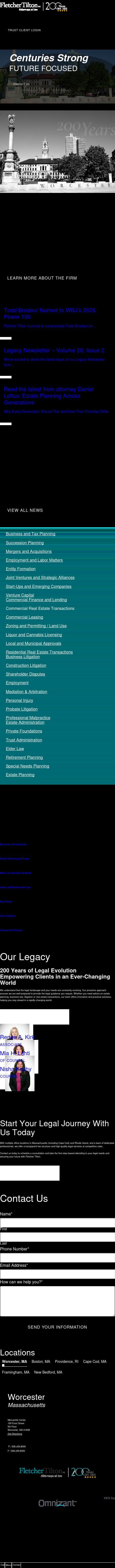 Fletcher Tilton PC - New Bedford MA Lawyers
