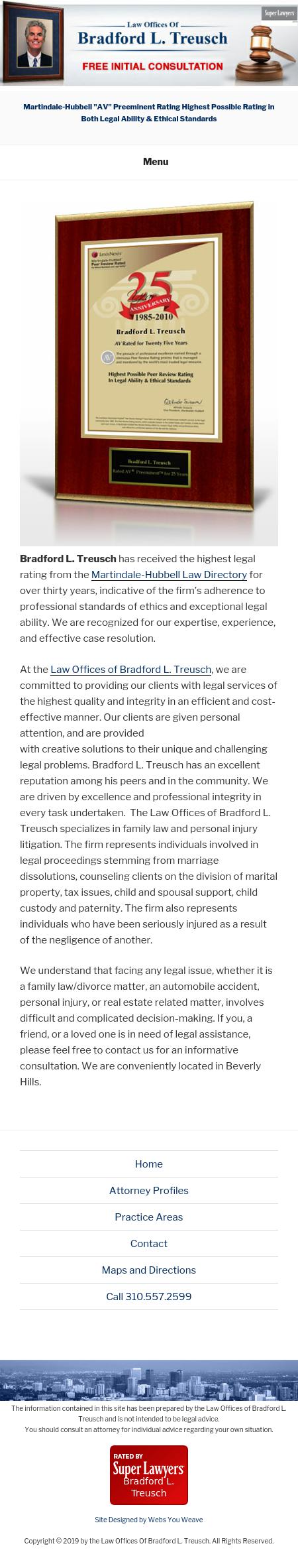 Bradford L. Treusch Law Offices - Los Angeles CA Lawyers