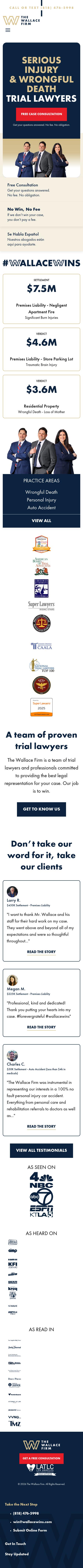 The Wallace Firm - Encino CA Lawyers