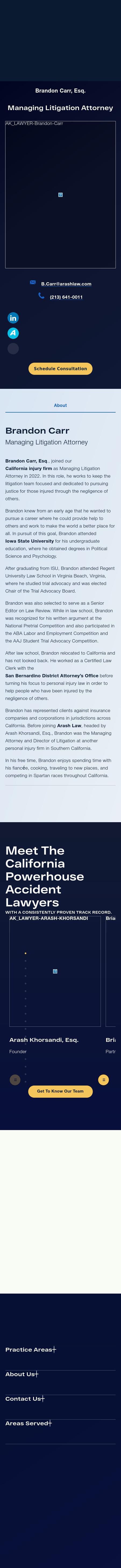 Arash Law - Los Angeles CA Lawyers