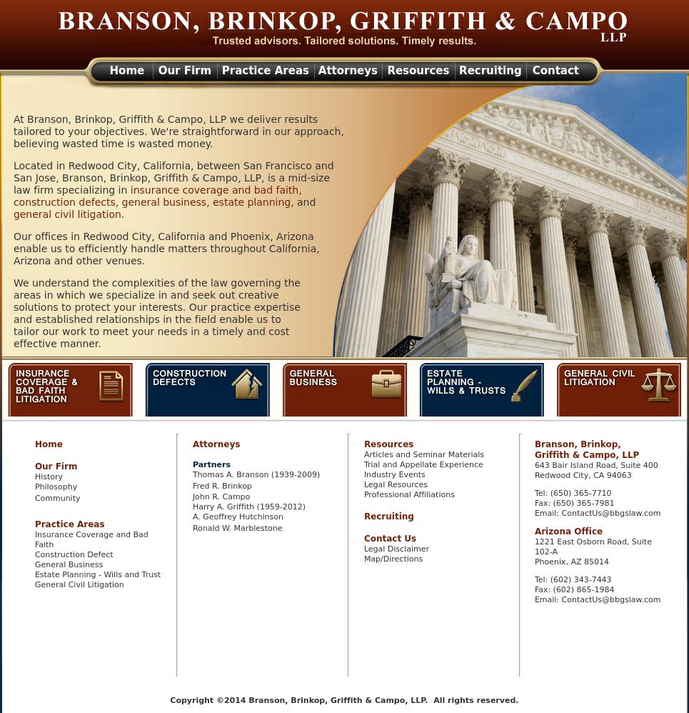 Branson Brinkop Griffith & Campo - Redwood City CA Lawyers