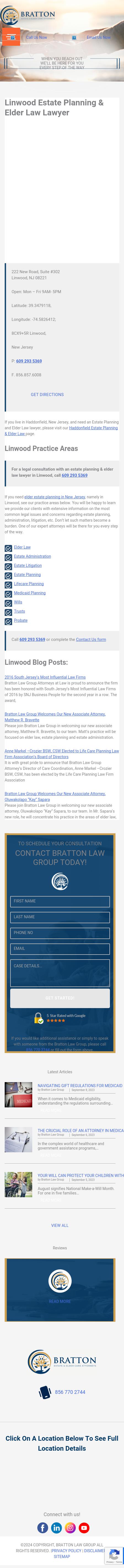 Bratton Law Group - Linwood NJ Lawyers