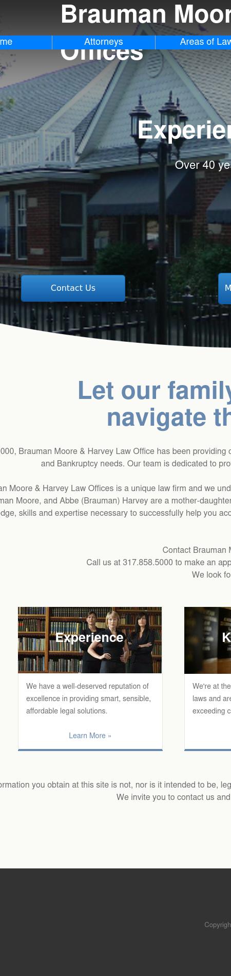 Brauman Moore & Harvey Law Offices - Brownsburg IN Lawyers