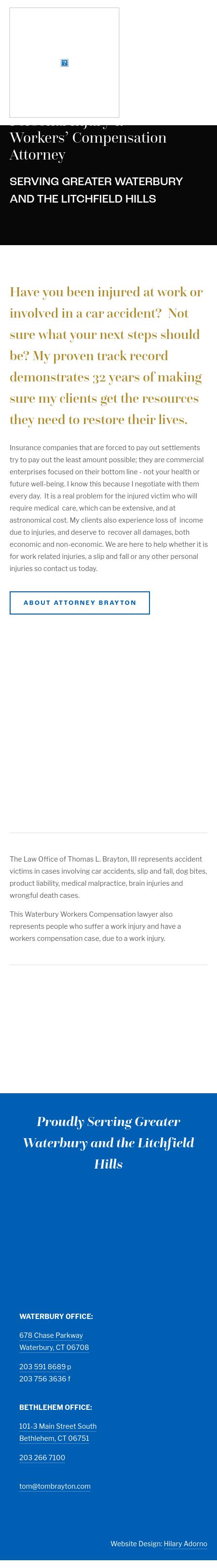 Brayton Thomas L. III - Waterbury CT Lawyers